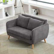 Nordic đơn giản sofa căn hộ nhỏ đơn đôi cửa hàng ba cho thuê căn hộ phòng ngủ vải có thể giặt ghế sofa - Ghế sô pha