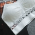 Màu trắng ngắn gợi cảm tập hợp sling áo vest của phụ nữ chống thất bại quấn ống ngực áo ngực trên với đồ lót dưới đệm ngực - Ống