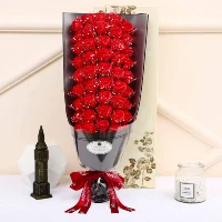 51 Big Red Wrap+Gift Box Size 61*20