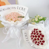 Реалистичный набор материалов для друга на день Святого Валентина, «сделай сам», букет, подарок на день рождения