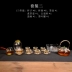 Bộ bàn trà thủy tinh thủ công nổi bật - Trà sứ Trà sứ