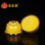 Zi Garden Garden Стеклянная чашка масляной лампы 8 -часовая свеча для свечей для длинного светового чистого растения метод будет курить без дыма