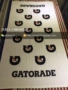 Tại chỗ Hoa Kỳ nhập khẩu chính hãng Gatorade gatorade bóng rổ cưỡi thể thao tập thể dục bóp chai nước chai nước bình uống nước thể thao	