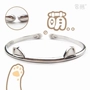 Bạc vòng đeo tay mở nữ sáng tạo Nhật Bản và Hàn Quốc dễ thương mèo vòng đeo tay vòng điều chỉnh đồ trang sức bạc món quà sinh viên vòng tay pandora