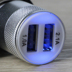 thép nhỏ phụ trách pháo 2.1A 1A Car Charger kép thuốc lá sạc nhẹ đầu của Apple Andrews bán buôn - Phụ kiện điện thoại trong ô tô đế đỡ điện thoại Phụ kiện điện thoại trong ô tô