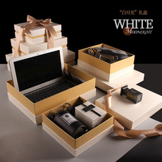 Подарочная коробка 简约纯色礼盒空包装盒ins生日大礼品盒商务年会礼物盒子网红款