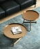 bên Scandinavian đồ nội thất quan sát kim loại ròng rọc bàn cà phê hiện đại một vàng đơn giản vài tròn nhỏ bàn cà phê Điện thoại bàn - Bàn trà