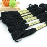 Cross -STITCH BLACK LINE Puppet Puppet Cotton Line Line Line Line Line Line Line 310 Номер линии черной линии