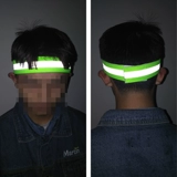 Дизайнерская дорожная спортивная светоотражающая безопасная повязка на голову подходит для мужчин и женщин, платок, ободок, впитывает пот и запах, для бега