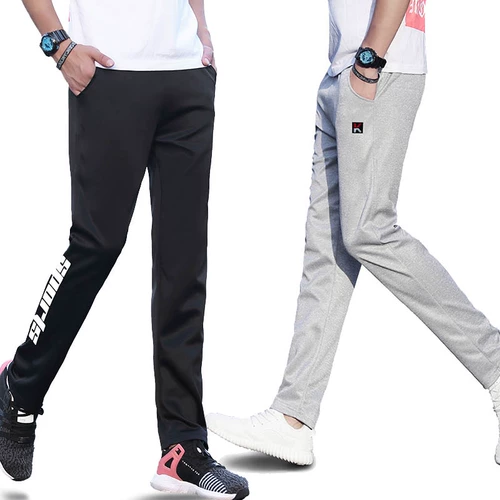 Мужские осенние спортивные трендовые брендовые штаны для отдыха, 2023, в корейском стиле, свободный прямой крой