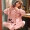 Nam Cực đồ ngủ nữ mùa thu và mùa đông cotton tinh khiết dài tay bộ đồ mỏng phiên bản Hàn Quốc dễ thương ngọt ngào phong cách công chúa phục vụ tại nhà mùa xuân và mùa thu - Cha mẹ và con