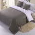 Khách sạn bộ đồ giường khách sạn cao cấp màu rắn đuôi giường giường cờ đuôi giường pad giường bao gồm dải trang trí ra giường Trải giường