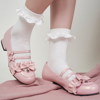 taobao agent Japanese cute cotton soft summer socks, Lolita style