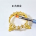 Nhật Bản móng tay nghệ thuật giữ bút vương miện nghệ thuật móng tay retro cao cấp nghệ thuật móng tay ngọc trai đèn chiếu bút lưu trữ giá cửa hàng cung cấp dụng cụ - Công cụ Nail