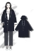 Tstz 2018 thu đông 2018 phiên bản mới của Hàn Quốc với kiểu dáng dài giản dị kiểu dáng đơn giản, áo trùm đầu áo len dài tay áo khoác nữ áo dạ đẹp Trench Coat