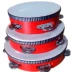 Tambourine polyester trống Orff dụng cụ trẻ em giáo dục sớm pat trống sinh viên đạo cụ đồ chơi tambourine nhạc cụ quốc gia - Nhạc cụ phương Tây đàn nguyệt cầm Nhạc cụ phương Tây