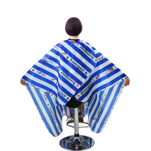 Накидка для стрижки волос, ретро трендовый парикмахерский фартук для взрослых