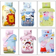 Nursery chăn bông ba mảnh lõi chứa sáu bộ trẻ em chợp mắt chăn giường bé giường bông viên - Bộ đồ giường trẻ em