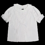 Оригинальный коралловый лонгслив, рубашка, стиль Лолита