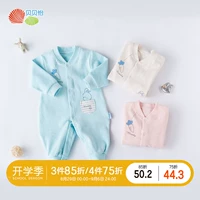 Beibei Yi babyiesies 2019 mùa thu nam nữ mới romper quần áo trẻ sơ sinh quần áo L173 - Áo liền quần quần áo cho bé