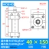 Xi lanh xi lanh thủy lực nhẹ/đường kính MOB30/40/50 thì 25/50/75/100/125/150/200 xilanh thủy lực 200 Xy lanh thủy lực