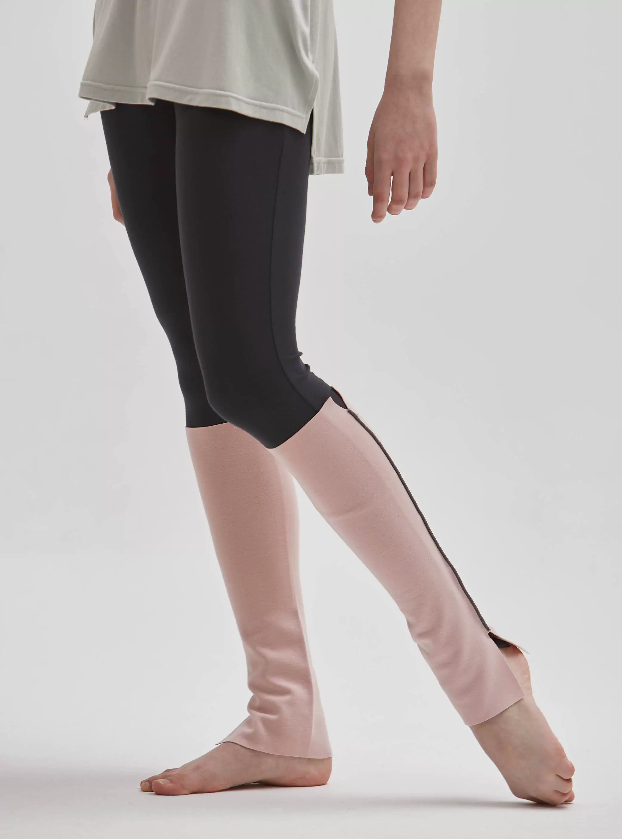 Многоцветные короткие gaiters для поддержания тепла йога, (Physicals), конькобежный вид фигурное катание