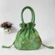Новая светло -зеленая сумка для вышивки