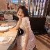 Váy cổ tích Zixia nữ 2020 mới tay áo bong bóng mùa hè tay ngắn váy hoa cổ tích từ cổ áo dài - Sản phẩm HOT