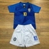 World Cup Children Football Wear Big Children Wear Summer Girls Baby Jersey Boy Quần áo thể thao Tide - Bóng đá 	găng tay thủ môn co xương Bóng đá