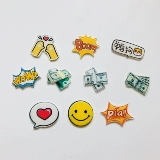 Акриловая мультяшная брошь, иголка, чехол для телефона, аксессуары подходит для мужчин и женщин