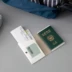 Hàn quốc đơn giản tính khí giả da ngắn hộ chiếu thời trang nam giới và phụ nữ đi du lịch gói tài liệu hộ chiếu gói túi đựng giấy tờ ô tô Túi thông tin xác thực