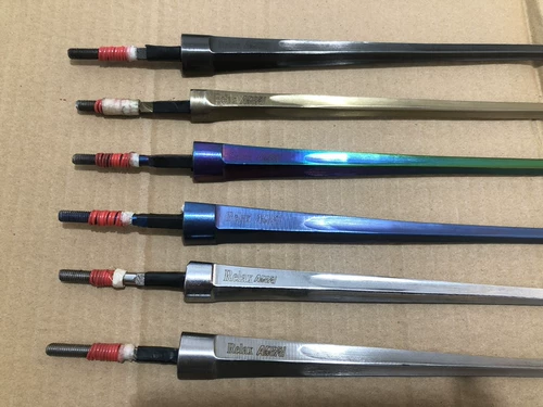 Норикс Электрический тяжелый межсочевой конкурс Аутентификация анти -сустав меч, дети, взрослые из нержавеющие золотой цвет синий цвет