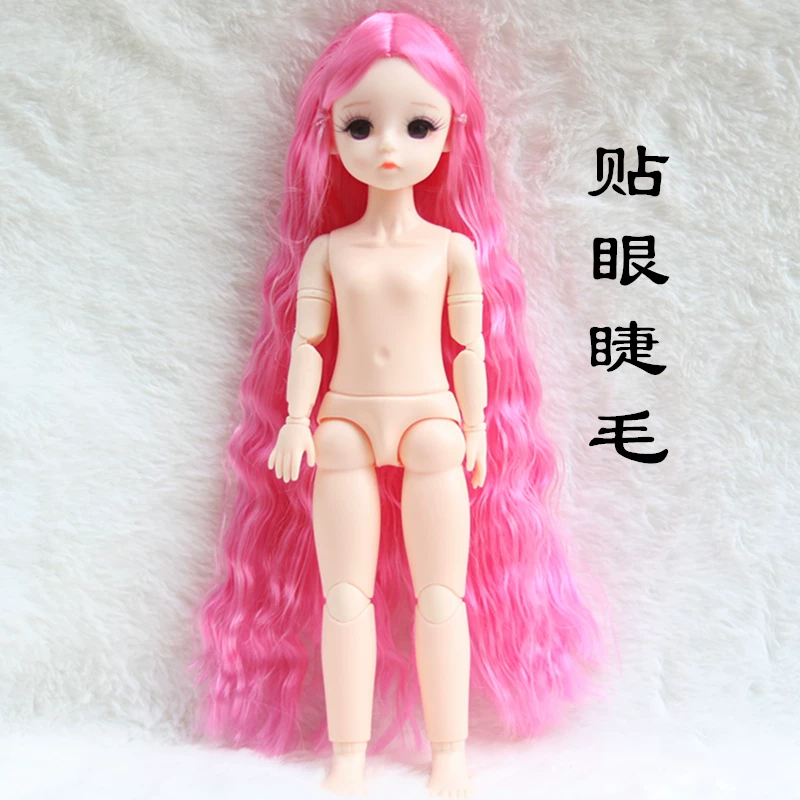 Туфелька Naked кукла, семейная игрушка, 3D, DIY