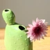 Hoa gốm gốm xương rồng bình hoa sáng tạo cây xanh nông thôn trang trí thủy canh nhỏ bình hoa gốm - Vase / Bồn hoa & Kệ Vase / Bồn hoa & Kệ