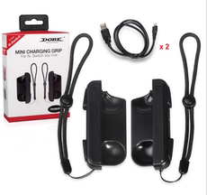 Пульт для WII 任天堂switch joy-con迷你充电手把握把 续航电池握把