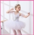Trang phục múa ba lê mới cho trẻ em gái múa ba lê một mảnh Swan Lake Puffy váy trắng gạc - Trang phục