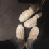 2019 mới in đường phố đánh giày vải Hàn Quốc ulzzang Harajuku giày cổ điển retro - Plimsolls giầy chạy bộ nữ Plimsolls