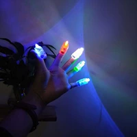 Пальцы светильника Цветное кольцо светодиодное освещение светодиодного света