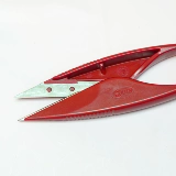 Красная защита пальцев из нержавеющей стали, лезвие