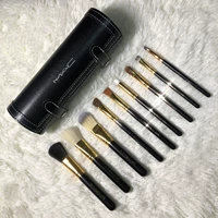 Mac, профессиональная кисть, щетка, набор, база под макияж, система хранения, 9 шт, полный комплект