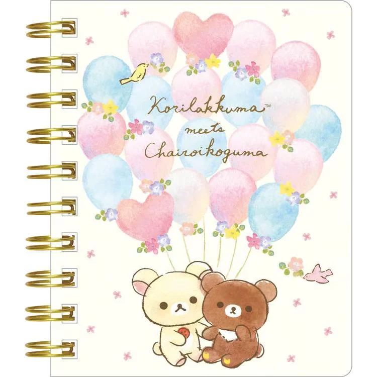 Spot японский подлинный San-X Rilakkuma Easy Bear White Bear встречает медового медведя неepad книги