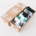 5 cặp quà tặng đóng hộp maple leaf socks cho nam giới và phụ nữ bông maple vớ lá ulzzang Harajuku xu hướng skateboard thấp để giúp thể thao vớ vớ nam cổ cao Bộ quà tặng