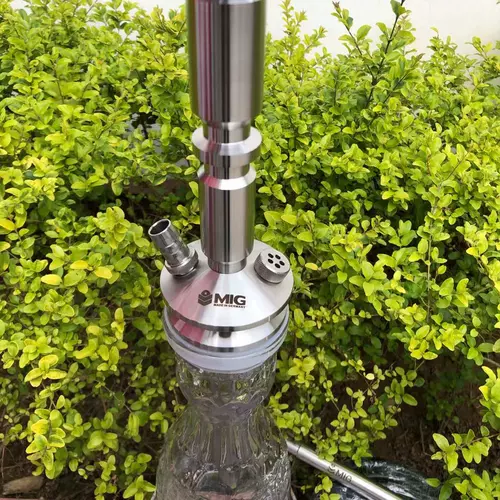 Арабский высококлассный кальян из нержавеющей стали, Германия, полный комплект