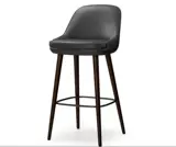 Северный сплошной деревянный стул простота и фронтальный стул моды современный индустриальный ветровой стол