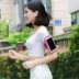 Chạy điện thoại di động cánh tay túi người đàn ông và phụ nữ thể dục thể thao điện thoại di động cánh tay bao gồm có thể được màn hình cảm ứng cánh tay túi táo 8x Huawei phổ túi xách túi đeo tay thể dục Túi xách