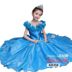 Trẻ em Halloween Cinderella Công chúa Váy Disney Snow White Ice Romance Dress Aisha Trang phục mùa hè - Trang phục trang phục động vật cho trẻ em Trang phục