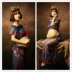 Phụ nữ mang thai ảnh nghệ thuật quần áo phụ nữ mới mang thai ảnh ảnh quần áo thời trang Hàn Quốc của studio phụ nữ mang thai ảnh quần áo đầm bầu sang chảnh Áo thai sản