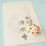 Храм Кийоши в Японии, вишневые колокольчики, подвески, вишневые колокольчики, японский королевский храм Шоу Цинсхуй Сакура Королевский Шоу