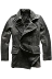 Áo khoác da AVFLY dành cho nam áo khoác da hai dây ngực lớn - Quần áo lông thú