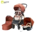 coolbaby mát xe đẩy em bé phong cảnh cao ngả ngả xe đẩy em bé hai chiều sốc - Xe đẩy / Đi bộ